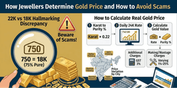 guide to how jewellers calculate gold price and how to spot common scams