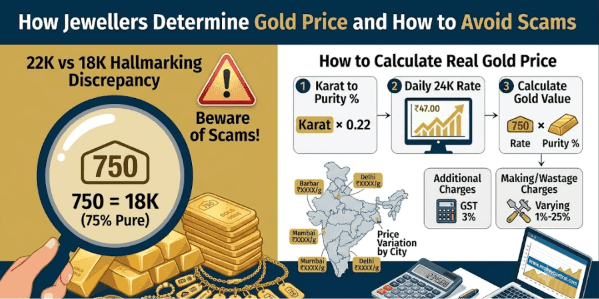 How Jewellers Calculate Gold Price - And the Scam You Need to Watch Out For